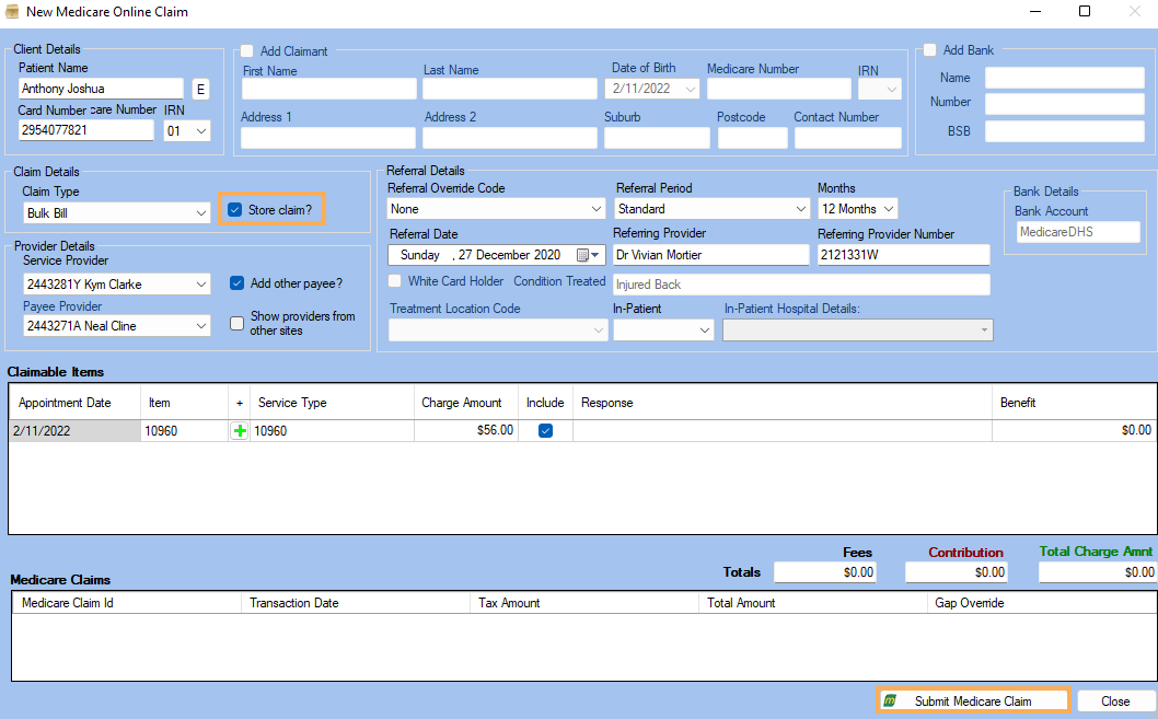 GPM AU Support Centre - Claiming and Submitting Stored Bulk Bill and ...