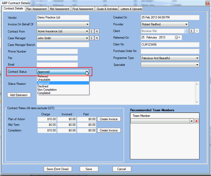 GPM NZ Support Centre - How to Create a WHP and ABP Non Completion Report