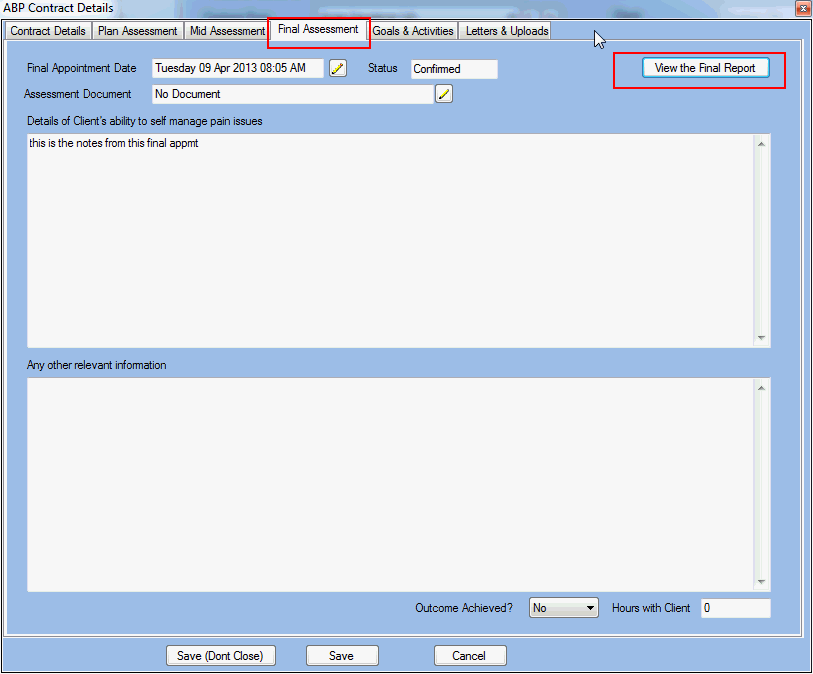 GPM NZ Support Centre - How to Create a WHP and ABP Non Completion Report