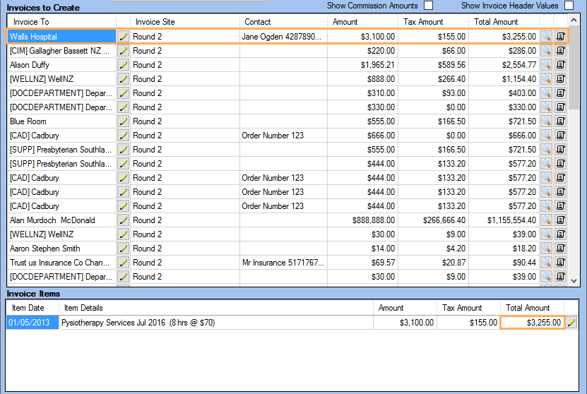 GPM NZ Support Centre - How to Change the Amount of an Invoice Item