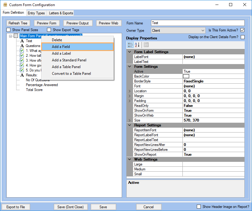 GPM NZ Support Centre - Adding a Formula Field into a Client Custom Form