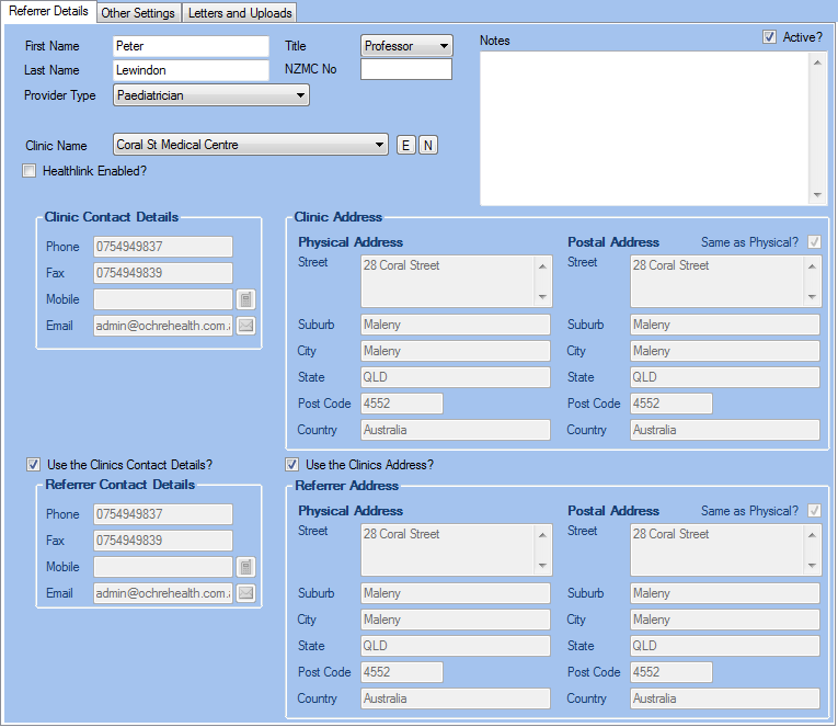 GPM NZ Support Centre - How to Create a New Referrer