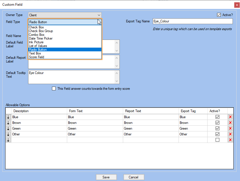 GPM NZ Support Centre - Managing Custom Fields