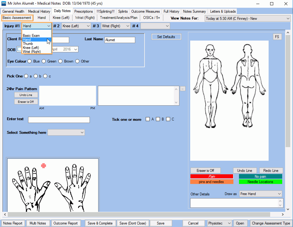 Subtotal Medical Notes GPM UK Support Centre - Using Custom Forms to Record Medical Notes